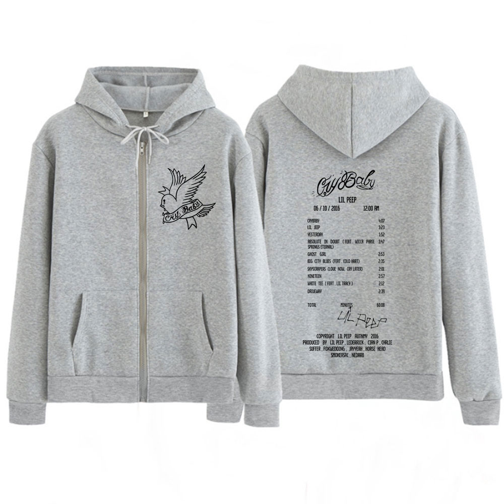 Rapper Lil Peep Cry Baby Album - Winter Clothing Pk 评论和价格