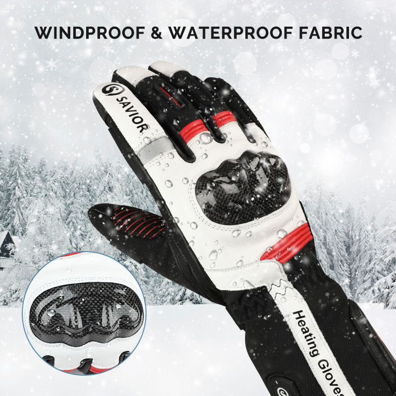 Winter Motorcycle Gloves Touch - Heated Gloves Electric 评论和价格